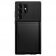 Spigen Slim Armor CS Case - хибриден кейс с отделение за кр. карти и най-висока степен на защита за Samsung Galaxy S22 Ultra (черен) 1