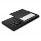 Spigen Slim Armor CS Case - хибриден кейс с отделение за кр. карти и най-висока степен на защита за Samsung Galaxy S22 Ultra (черен) 7