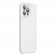 Baseus Jelly Liquid Silica Gel Case (ARYT000402) - силиконов (TPU) калъф за iPhone 13 Pro (бял) 3