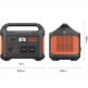 Jackery Explorer 1000EU Portable Power Station 1000W - мощна външна батерия с 2 х AC (230V за ел. мрежа), 2 х USB-C изхода, 2 x USB-A изходи и 120W гнездо за кола (черен) 3