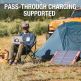 Jackery Explorer 240 Portable Power Station 200W - мощна външна батерия с AC (230V за ел. мрежа), 2 x USB-A изходи и 120W гнездо за кола (черен) 7