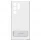 Samsung Clear Standing Cover EF-JS908CT - оригинален удароустойчив хибриден кейс с поставка за Samsung Galaxy S22 Ultra (прозрачен) 7
