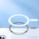 Baseus Crystal Magnetic Case (ARJT010202) - поликарбонатов кейс с MagSafe за iPhone 13 Pro Max (прозрачен) 11