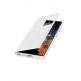 Samsung Clear View Cover EF-ZS908CWEGEE - оригинален кейс с антибактериално покритие, през който виждате информация от дисплея за Samsung Galaxy S22 Ultra (бял) 2