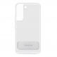 Samsung Clear Standing Cover EF-JS901CTEGWW - оригинален удароустойчив хибриден кейс с поставка за Samsung Galaxy S22 (прозрачен) 7