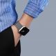Dux Ducis Silicone Magnetic Strap (Chain Version) - магнитна силиконова каишка за Apple Watch 42мм, 44мм, 45мм (сив-оранжев) 6
