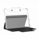 Urban Armor Gear U Lucent Case - удароустойчив хибриден кейс от най-висок клас за iPad Air 5 (2022), iPad Air 4 (2020), iPad Pro 11 (2020), iPad Pro 11 (2018) (черен-прозрачен) 9
