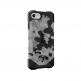 Urban Armor Gear Pathfinder SE Camo Case - удароустойчив хибриден кейс за iPhone SE (2022), iPhone SE (2020), iPhone 8, iPhone 7 (сив камуфлаж) 2