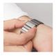 Uniq Strova Stainless Steel Band - стоманена каишка за Apple Watch 42мм, 44мм, 45мм (тъмносив) 8