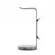 Satechi Aluminium USB Headphone Stand - дизайнерска алуминиева поставка за слушалки с USB-A изходи (тъмносив) 3