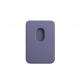 Apple iPhone Leather Wallet with MagSafe And Find My Support - оригинален кожен портфейл (джоб) за прикрепяне към iPhone с MagSafe (светлолилав) 1