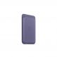 Apple iPhone Leather Wallet with MagSafe And Find My Support - оригинален кожен портфейл (джоб) за прикрепяне към iPhone с MagSafe (светлолилав) 2