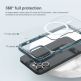 Nillkin Nature TPU Pro Magnetic Case - хибриден удароустойчив кейс с MagSafe за iPhone 13 Pro Max (син) 4