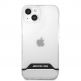 AMG White Stripes Hard Case - дизайнерски кейс с висока защита за iPhone 13 mini (прозрачен) 1