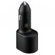 Samsung Super Fast Dual Car Charger (45W+15W) (EP-L5300XBEGWW) - оригинално зарядно за кола с USB-C и USB изходи за зареждане на мобилни устройства (черен) (bulk) 1