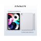 ESR Project Zero Slim Clear Case - удароустойчив силиконов (TPU) калъф за iPad Air 5 (2022), iPad Air 4 (2020) (прозрачен) 5