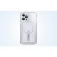 Baseus Crystal Magnetic Glass Case With a Bracket - хибриден удароустойчив кейс с MagSafe и вградена поставка за iPhone 13 Pro Max (прозрачен) 9