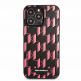 Karl Lagerfeld Monogram Plaque Case - дизайнерски кожен кейс за iPhone 13 Pro (черен) 1