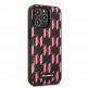 Karl Lagerfeld Monogram Plaque Case - дизайнерски кожен кейс за iPhone 13 Pro (черен) 2