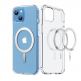 Dux Ducis Clin MagSafe Case - хибриден удароустойчив кейс с MagSafe за iPhone 13 (прозрачен) 1