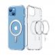 Dux Ducis Clin MagSafe Case - хибриден удароустойчив кейс с MagSafe за iPhone 13 mini (прозрачен) 1