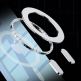 Joyroom Mingkai Rugged MagSafe Case - хибриден удароустойчив кейс с MagSafe за iPhone 13 Pro (прозрачен) 8