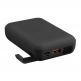 Uniq Hyde Air Lite Powerbank 10W Wireless Charger 10000mAh  - преносима външна батерия с USB-C порт, USB-A изход и безжично зареждане (сив) 4