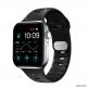 Nomad Sport Slim Strap M/L - силиконова каишка за Apple Watch 42мм, 44мм, 45мм (черен) 1