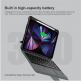 Nillkin Wireless Touchpad Keyboard Case - удароустойчив кейс, с отделяща клавиатура и поставка за iPad Pro 11 M1 (2021), iPad Pro 11 (2020), iPad Pro 11 (2018), iPad Air 5 (2022), iPad Air 4 (2020) (черен) 5