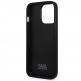 Karl Lagerfeld Monogram Ikonik Case - дизайнерски кожен кейс за iPhone 13 Pro Max (червен) 4