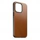 Nomad Modern Leather MagSafe Case - кожен (естествена кожа) кейс с MagSafe за iPhone 13 Pro (светлокафяв) 1