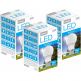 Omega Led Bulb Eco 2800k E27 10W - комплект енергоспестяващи LED крушки (3 броя) (бял)  1
