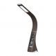 Platinet Desk Lamp Clock Calendar Display 7W - настолна LED лампа с алармен часовник и календар (кафяв) 2