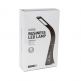 Platinet Desk Lamp Clock Calendar Display 7W - настолна LED лампа с алармен часовник и календар (кафяв) 5