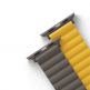 Uniq Revix Silicone Magnetic Strap - двулицевва магнитна силиконова каишка за Apple Watch 42мм, 44мм, 45мм (жълт-кафяв) 5