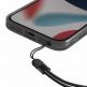 Uniq Heldro Case - хибриден удароустойчив кейс с лента за ръка за iPhone 13 Pro (черен) 3