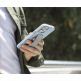 Uniq Heldro Mount Case - хибриден удароустойчив кейс с лента за ръка за iPhone 13 Pro (прозрачен-мат) 4