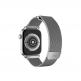 Uniq Dante Milanese Magnetic Stainless Steel Band - стоманена, неръждаема каишка за Apple Watch 38мм, 40мм, 41мм (сребрист) 3