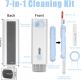 JC Electronics Cleaning Kit 7-in-1 - комплект за почистване на мобилни устройства, слушалки и други (син) 3