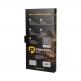 PanzerShell 3D X-treme Glass Full Screen Curved Tempered Glass - калено стъклено защитно покритие за iPhone SE (2022), iPhone SE (2020), iPhone 8, iPhone 7 (черен-прозрачен) 2