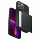 Spigen Slim Armor CS Case - хибриден кейс с отделение за кр. карти и най-висока степен на защита за iPhone 13 Pro Max (черен) 1