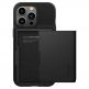 Spigen Slim Armor CS Case - хибриден кейс с отделение за кр. карти и най-висока степен на защита за iPhone 13 Pro Max (черен) 3