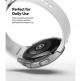 Ringke 2x Slim Watch Case - комплект от два броя качествен твърд кейс за Samsung Galaxy Watch 4 Classic 46 мм (прозрачен и черен) (2 броя) 3
