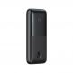 Baseus Bipow Pro Digital Display Power Bank 20W 10000 mAh (PPBD040101) - външна батерия с два USB-A и един USB-C изходи и технология за бързо зареждане (черен) 1