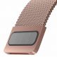 SwitchEasy Mesh Stainless Steel Watch Loop Band - стоманена, неръждаема каишка за Apple Watch 42мм, 44мм, 45мм (розово злато) 3