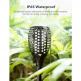 Taotronics Outdoor Garden Solar LED Lamp Set 2200 mAh - комплект външна соларна LED лампа с презареждаема батерия (черен) (2 броя) 4