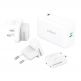 Anker PowerPort III Pod USB-C PD 65W - захранване за ел. мрежа с USB-C изход и преходници за цял свят (бял) 6