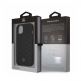 Mercedes-Benz Genuine Leather Quilted Hard Case - дизайнерски кожен кейс (естествена кожа) за iPhone 13 mini (черен) 1
