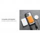Mageasy Odyssey+ Classic Black Case - удароустойчив хибриден кейс с връзка и карабинер за iPhone 14 (черен)  8