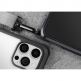 Mageasy Odyssey+ Classic Black Case - удароустойчив хибриден кейс с връзка и карабинер за iPhone 14 (черен)  10